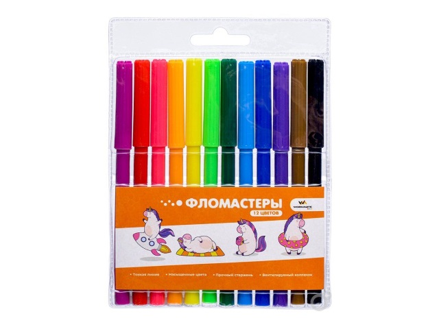 Фломастеры 12цв WM Kids 172120300