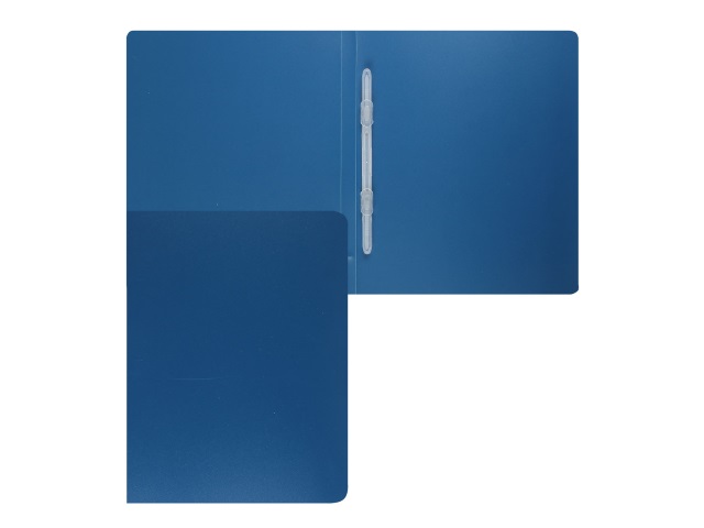 Папка-скоросшиватель А4 Klerk 0.5мм синяя 190930