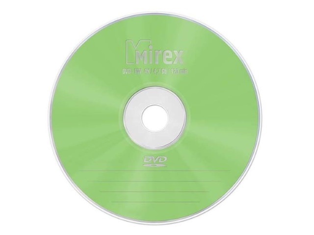 Диск DVD-RW Mirex 4.7Gb 4х 207931