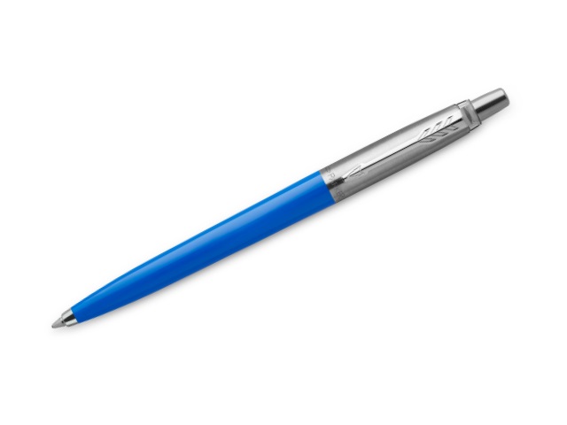 Ручка Parker шариковая автомат Jotter R2123486 синяя синий корпус 1мм