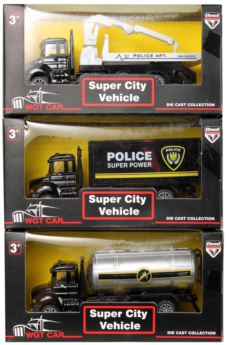 Машина инерционная Super City Vehicle WGT BP666