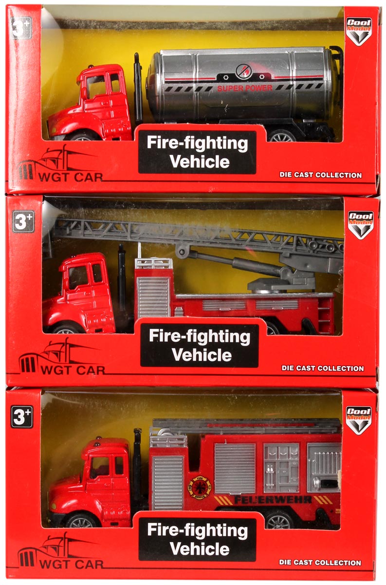 Машина инерционная Fire-fighting City Vehicle WGT BP667