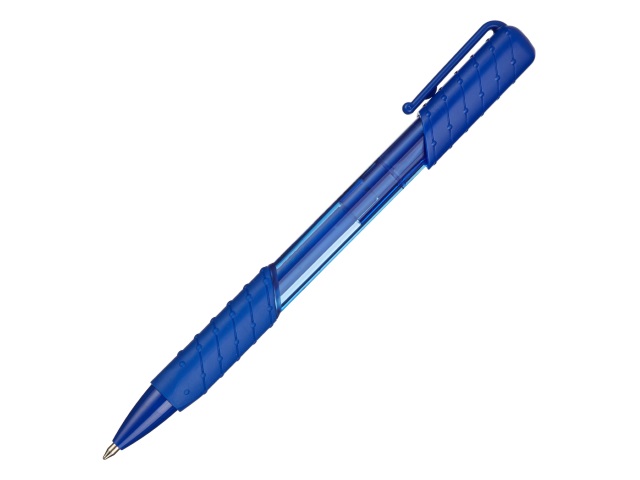 Ручка шариковая автомат Kores K6-F синяя 0.5мм трехгранная 369796