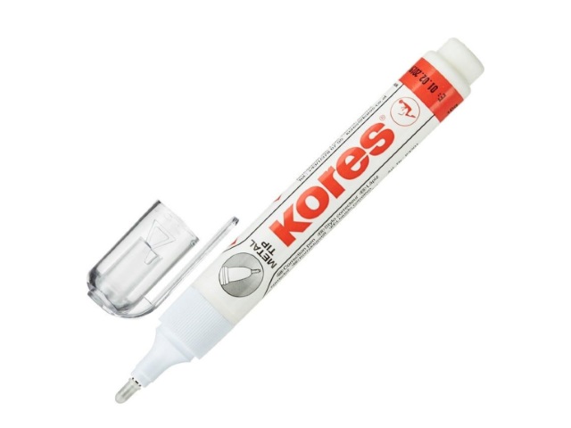 Корректор-ручка Kores 4.8мл спиртовой 1013204/ 83302