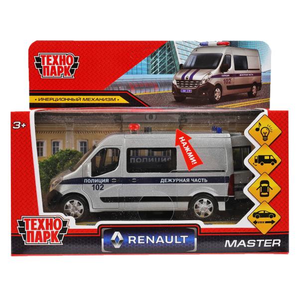 Машина металл Технопарк Renault Master Полиция 12см MASTER-14SLPOL-SR