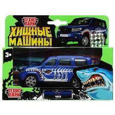 Машина металл Технопарк УАЗ Патриот акула SB-17-81-UP-SHARK(WB)