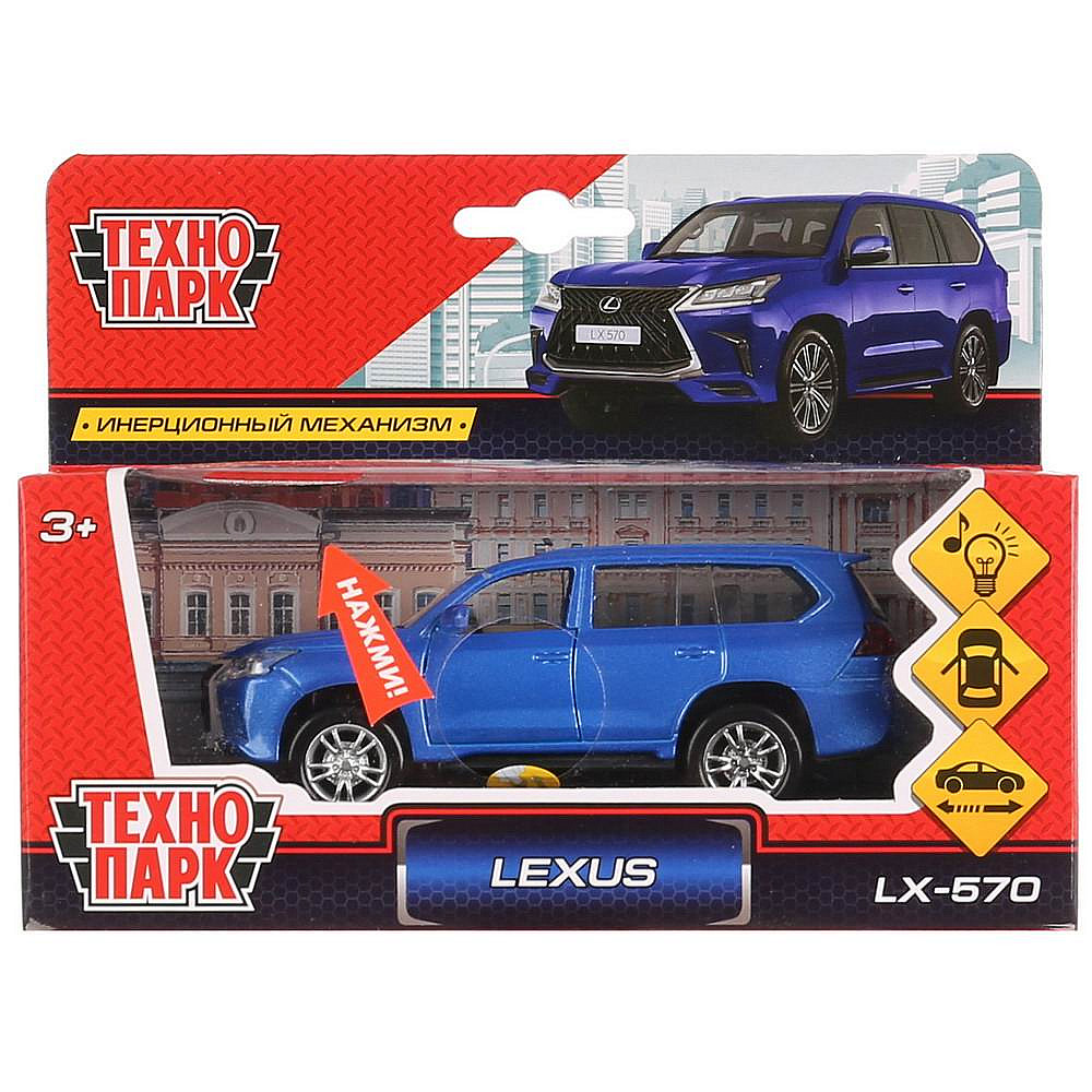 Машина металл Технопарк Lexus LX-570 12см LX570-BU-SL
