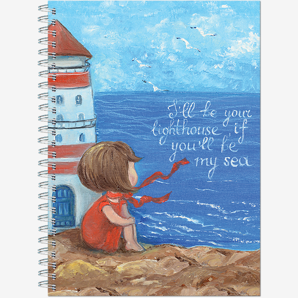 Скетчбук А5 60л 100 г/м2 Sketchbook Милые открытки офсет 2736