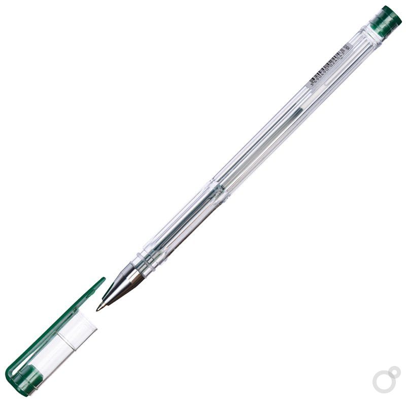 Ручка гелевая Workmate зеленая 0.5мм 15-1356
