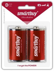 Батарейка бочка Smartbuy LR20 1.5V щелочная