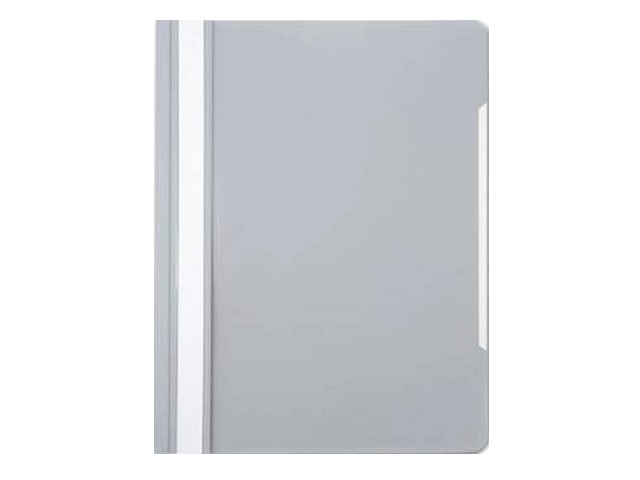Скоросшиватель А4 Бюрократ серый глянцевый PS20GREY