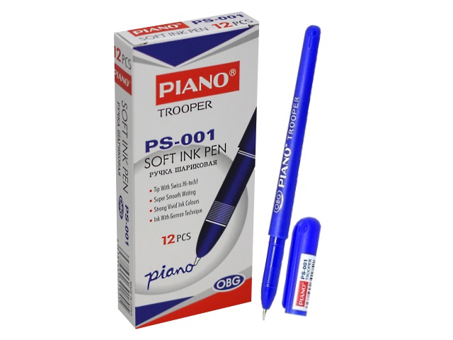 Ручка шариковая Piano Trooper синяя 0.5мм PS-001