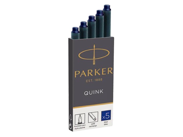 Капсулы  5 шт. Parker Quink синие 1950384