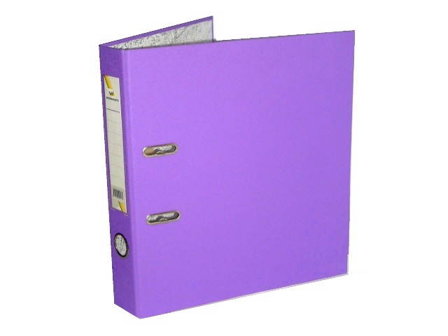Регистратор  А4/50 WM фиолетовый с металлической окантовкой 059000917
