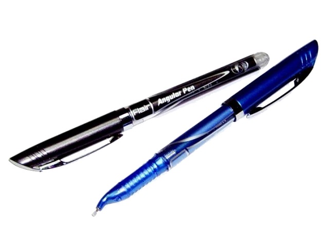 Ручка шариковая для левши Flair Angular pen черная 0.7мм 888