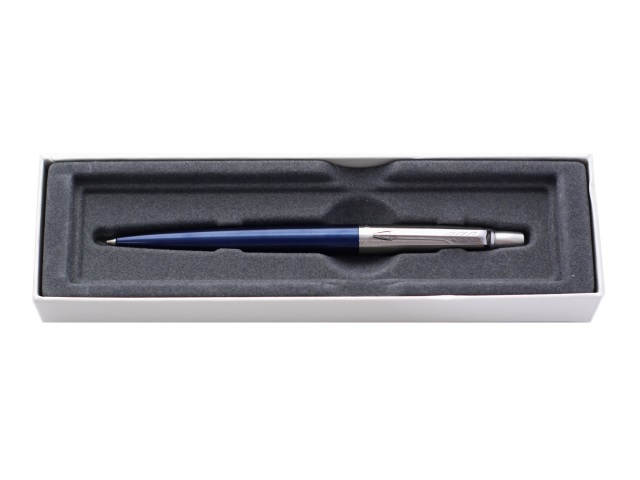 Ручка Parker шариковая автомат Jotter 1953186 синяя 1мм синий корпус