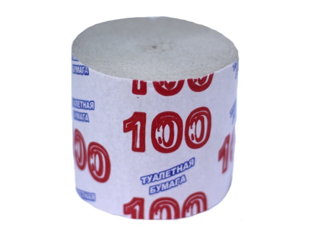 Бумага туалетная 100м