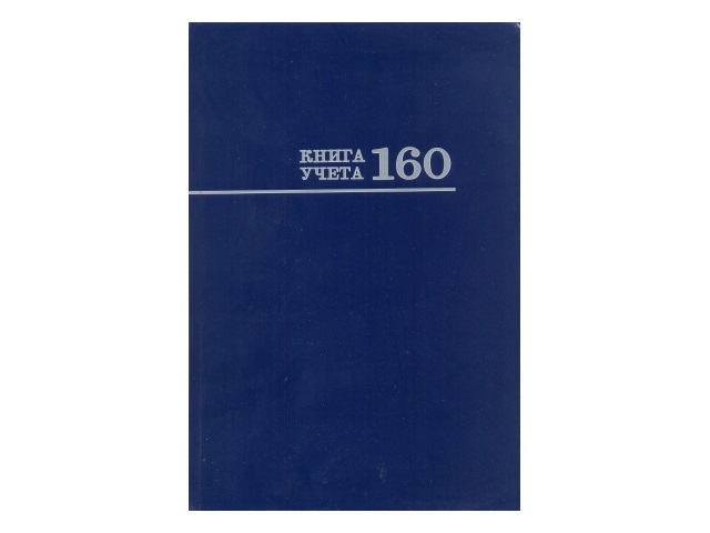 Книга канцелярская 160л Prof Press Синяя 160-8673