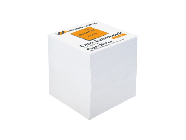 Блок бумажный белый  80*80 мм 800л WM 003003400