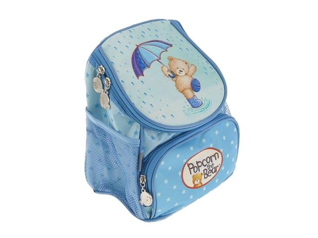Рюкзак детский Kite Popcorn the Bear 24.5*20*14см голубой PO17-535XXS-1