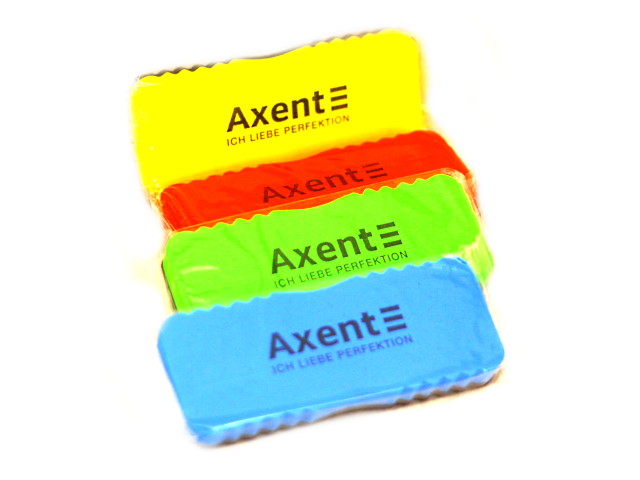 Губка для досок Axent 15*6 см велюр цветная 9803-A