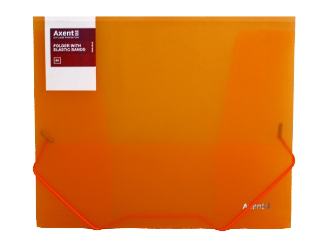 Папка на резинке В5 Axent оранжевая 1505-25-A