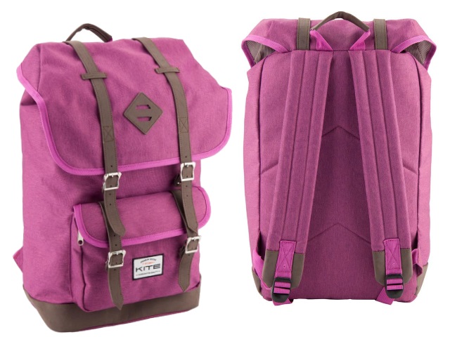 Рюкзак Kite Urban 28.5*48*17см сиреневый K18-899L-1