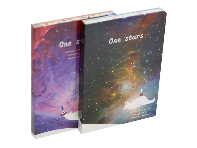 Записная книжка А5 Mazari тв/переплёт 100л One stars M-3853