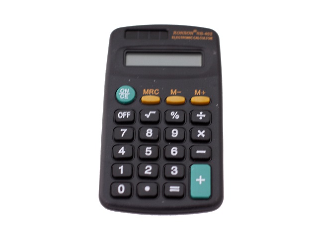 Калькулятор  8-разрядный Ronbon Kenko 10*5.5см черный RB-402