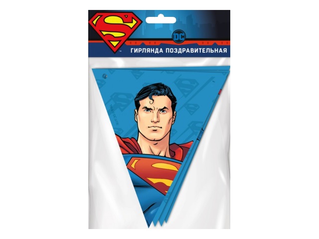 Гирлянда-флажки NDPlay Персонажи Superman 286206