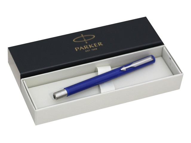 Ручка Parker перьевая Vector Standard синяя капсула синий корпус 2025446