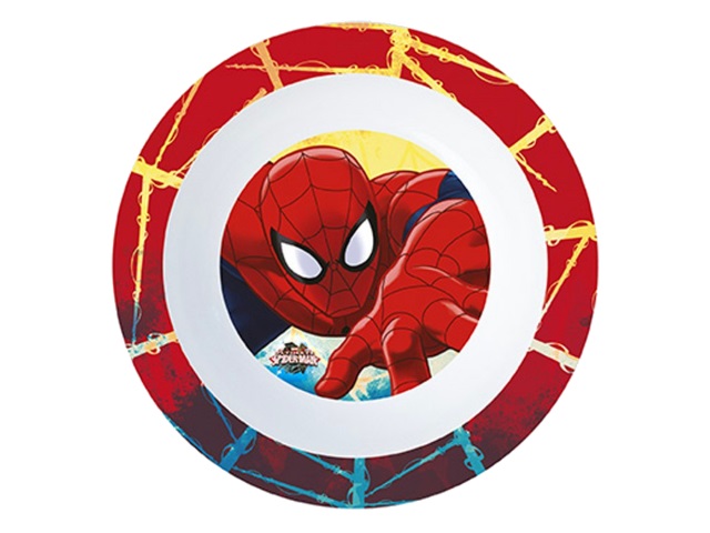 Миска пластик для СВЧ NDPlay Человек-паук Красная паутина 265095