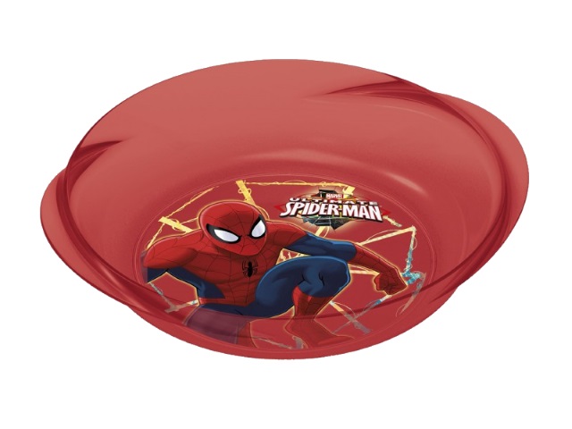 Миска пластик для СВЧ NDPlay Человек-паук Красная паутина 274517