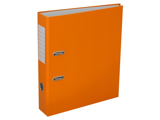 Регистратор  А4/50 Банко ЭКО оранжевый с металлической окантовкой 1271880