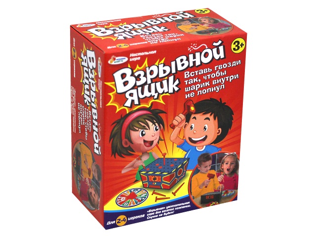Настольная игра Взрывной ящик Играем вместе B1670168-R