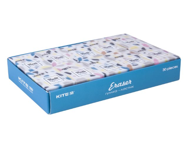 Ластик Kite Marble квадратный цветной K20-021