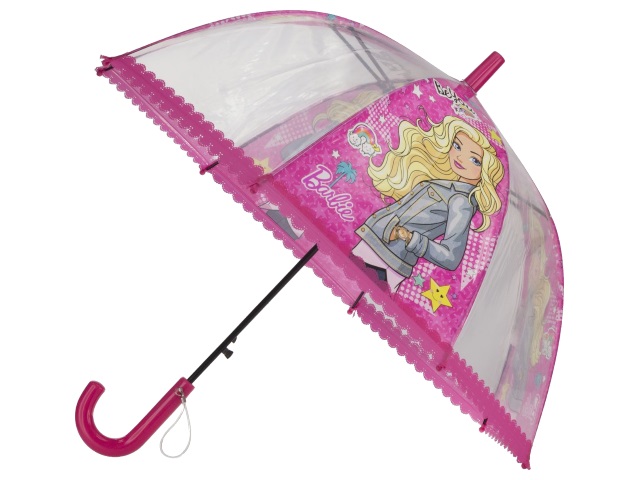 Зонт детский 70 см Академия Холдинг Barbie пластик BRFS-UA1-U8G