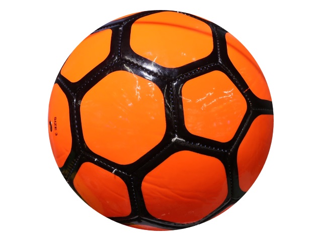 Мяч футбольный детский Рыжий кот оранжевый AN01103