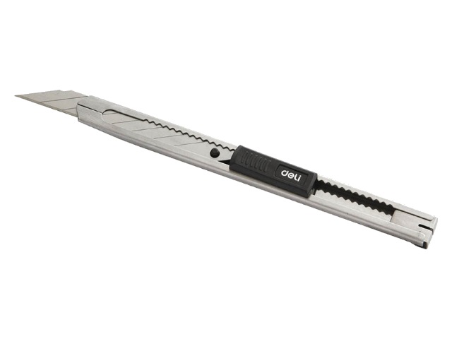 Нож канцелярский  9 мм Deli Essential E2058T