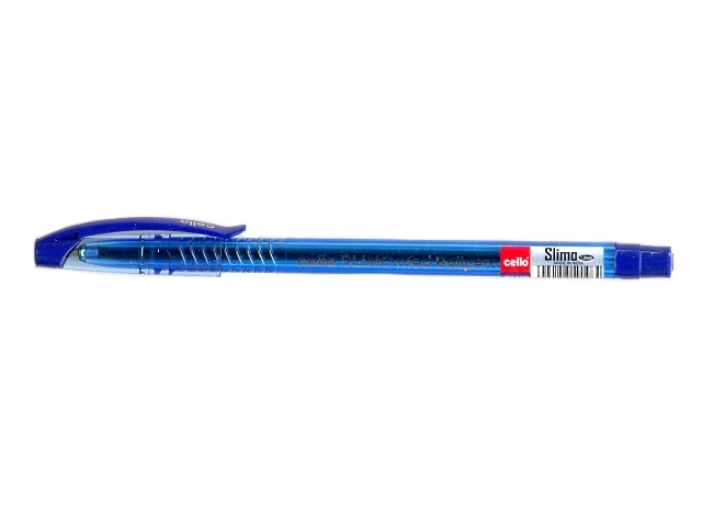 Ручка масляная Cello Slimo синяя 1мм